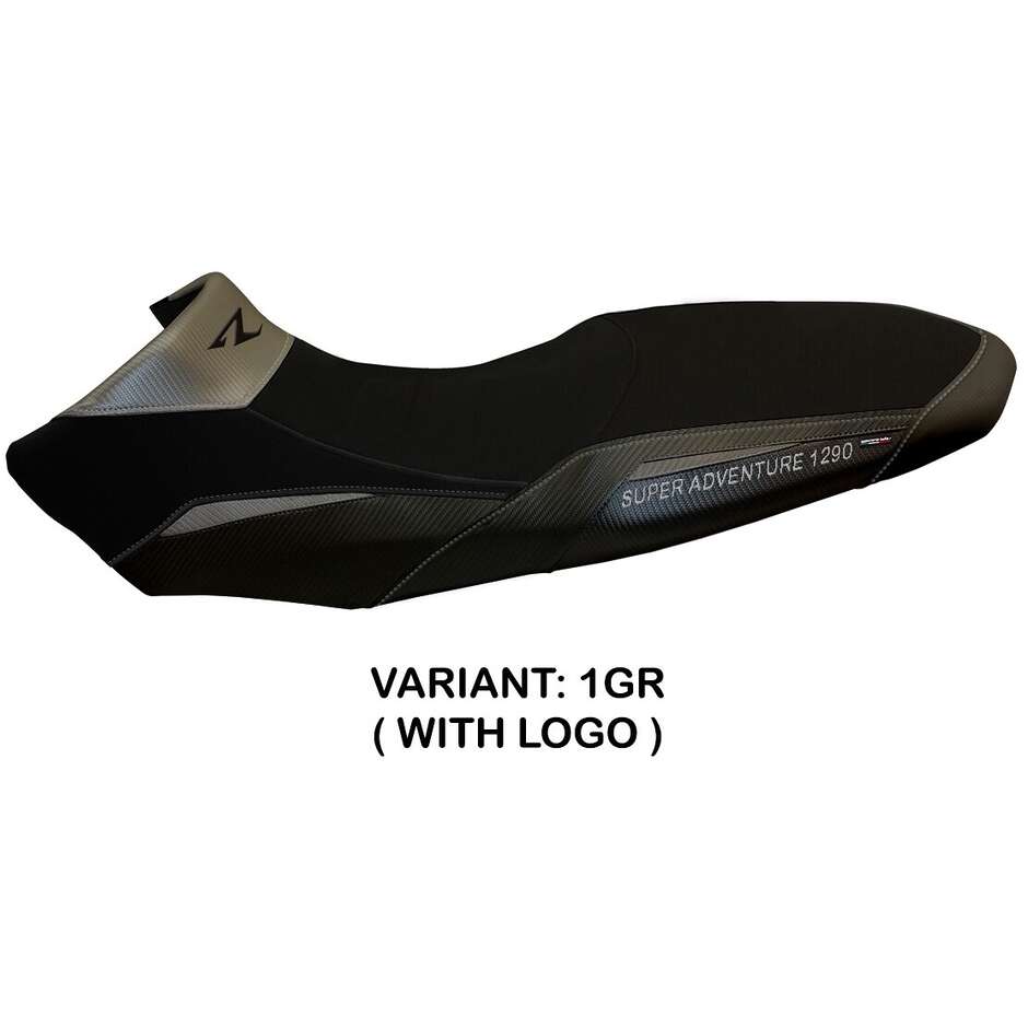 Housse de selle TPZ Italia spécifique pour KTM 1290 Super Adventure R (modèles 2017-2020) Lancy 2