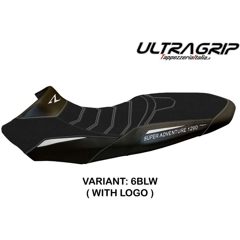 Housse de selle TPZ Italia spécifique pour KTM 1290 Super Adventure R (modèles 2017-2020) Vessy Ultragrip