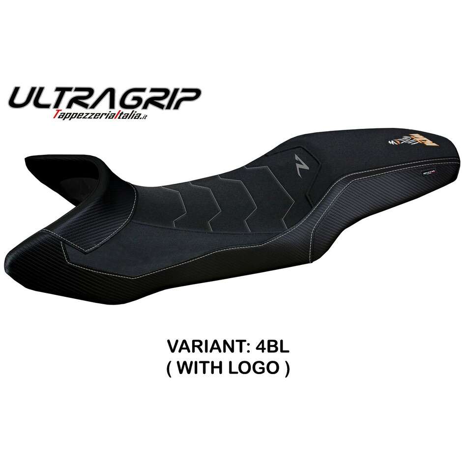 Housse de selle TPZ Italia spécifique pour KTM 1290 Super Adventure R (modèles 2021-2023) Nubia Ultragrip
