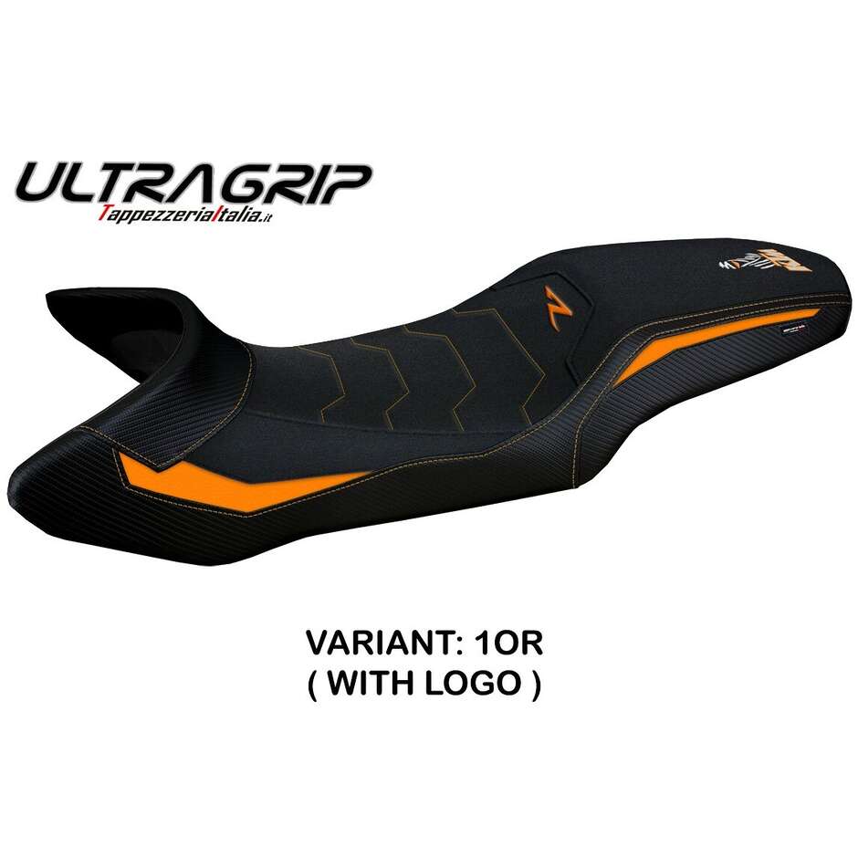Housse de selle TPZ Italia spécifique pour KTM 1290 Super Adventure R (modèles 2021-2023) Nubia Ultragrip