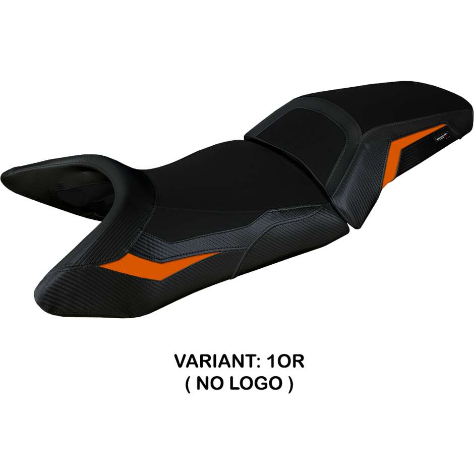 Housse de selle TPZ Italia spécifique pour KTM 1290 Super Adventure S 2021-2024, modèle Lumiar