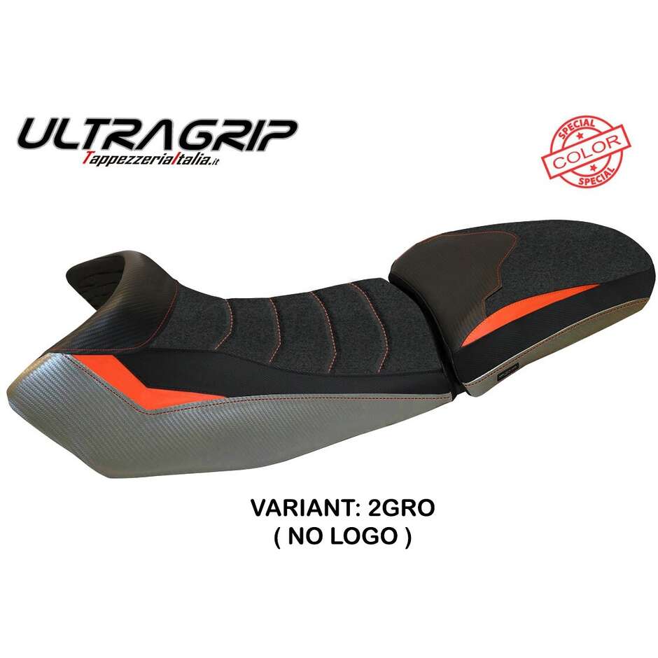 Housse de selle TPZ Italia spécifique pour KTM 1290 Super Adventure S-T (modèles 2015-2020), coloris Eden Special Ultragrip