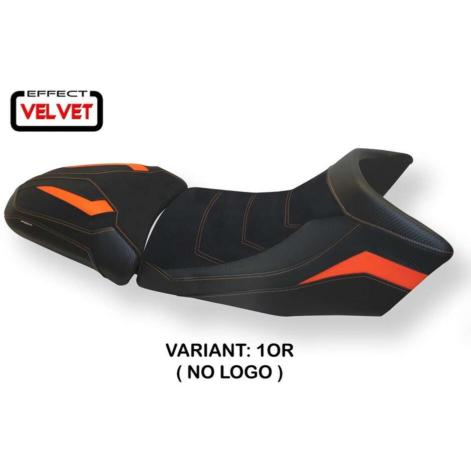 Housse de selle TPZ Italia spécifique pour KTM 1290 Super Adventure S-T (modèles 2015-2020), coloris Gaeta Velvet