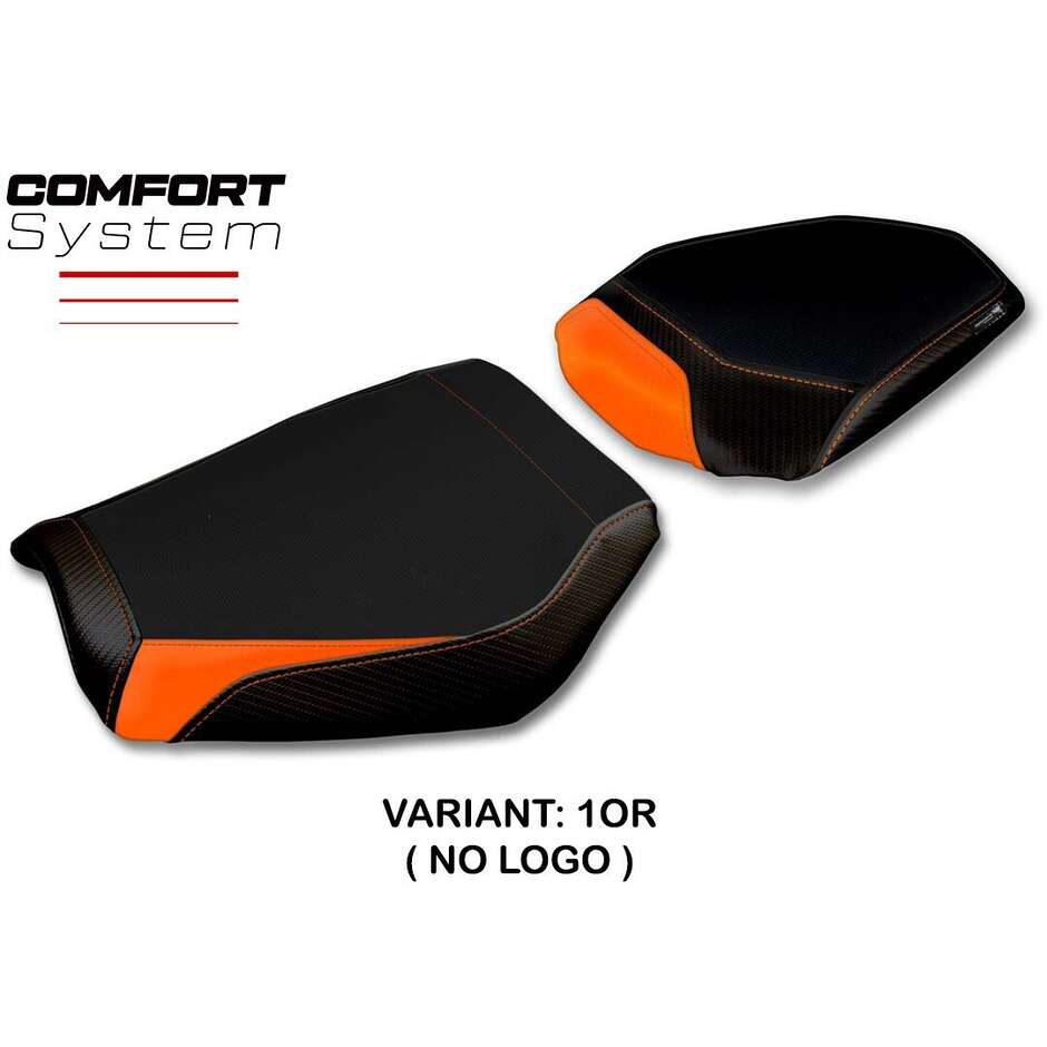 Housse de selle TPZ Italia spécifique pour KTM 1290 Super Duke R (modèles 2020-2023) - Système de confort Gaya