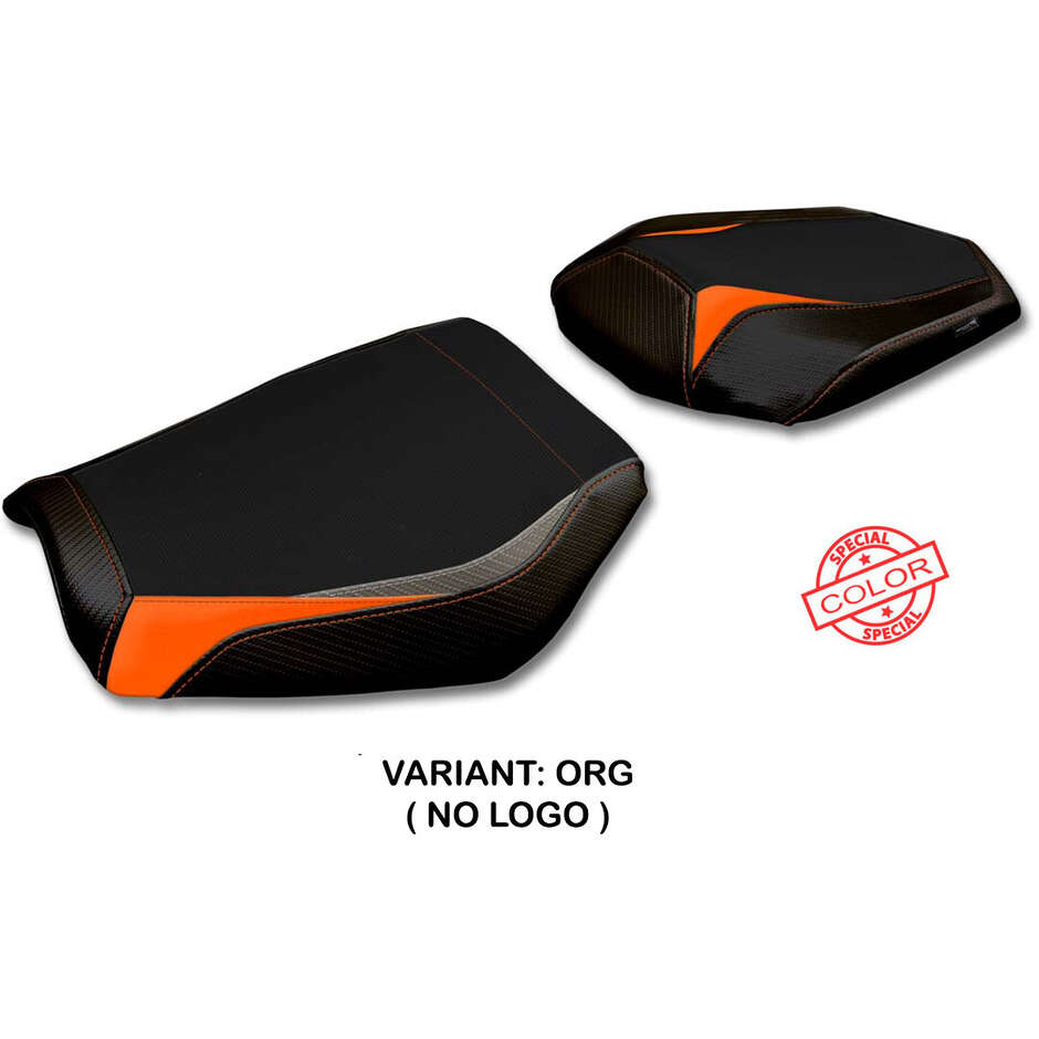 Housse de selle TPZ Italia spécifique pour KTM 1390 Super Duke R 2024-2025, modèle Kalix