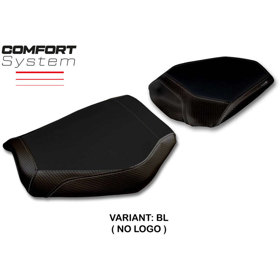 Housse de selle TPZ Italia spécifique pour KTM 1390 Super Duke R modèle 2024-2025, système de confort Kalix