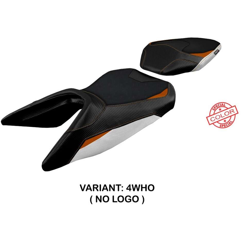 Housse de selle TPZ Italia spécifique pour KTM 250 Duke (modèles 2017-2023) - Neuve