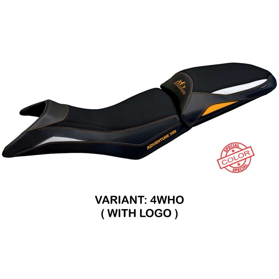Housse de selle TPZ Italia spécifique pour KTM 390 Adventure (modèle Star 2020-2025)