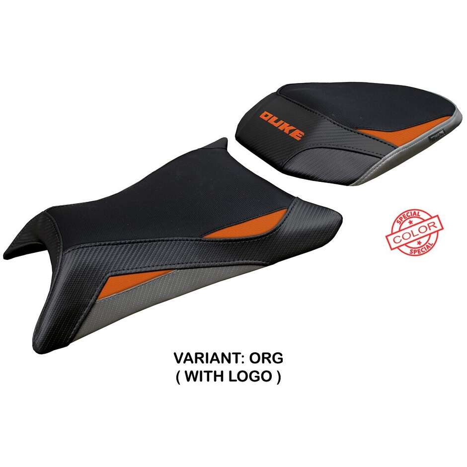 Housse de selle TPZ Italia spécifique pour KTM 390 Duke modèle 2024-2025 Mora