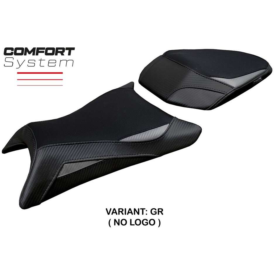 Housse de selle TPZ Italia spécifique pour KTM 390 Duke modèle 2024-2025, système de confort Mora
