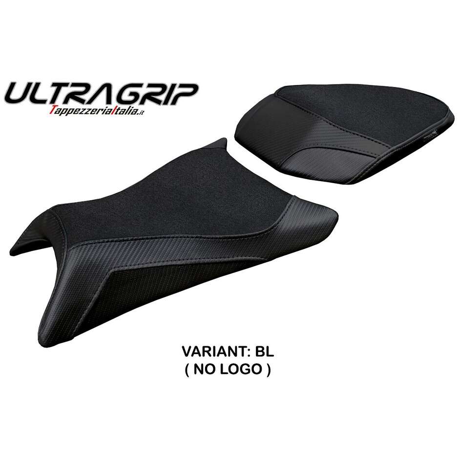Housse de selle TPZ Italia spécifique pour KTM 390 Duke (modèles 2024-2025) avec grip Mora Ultragrip
