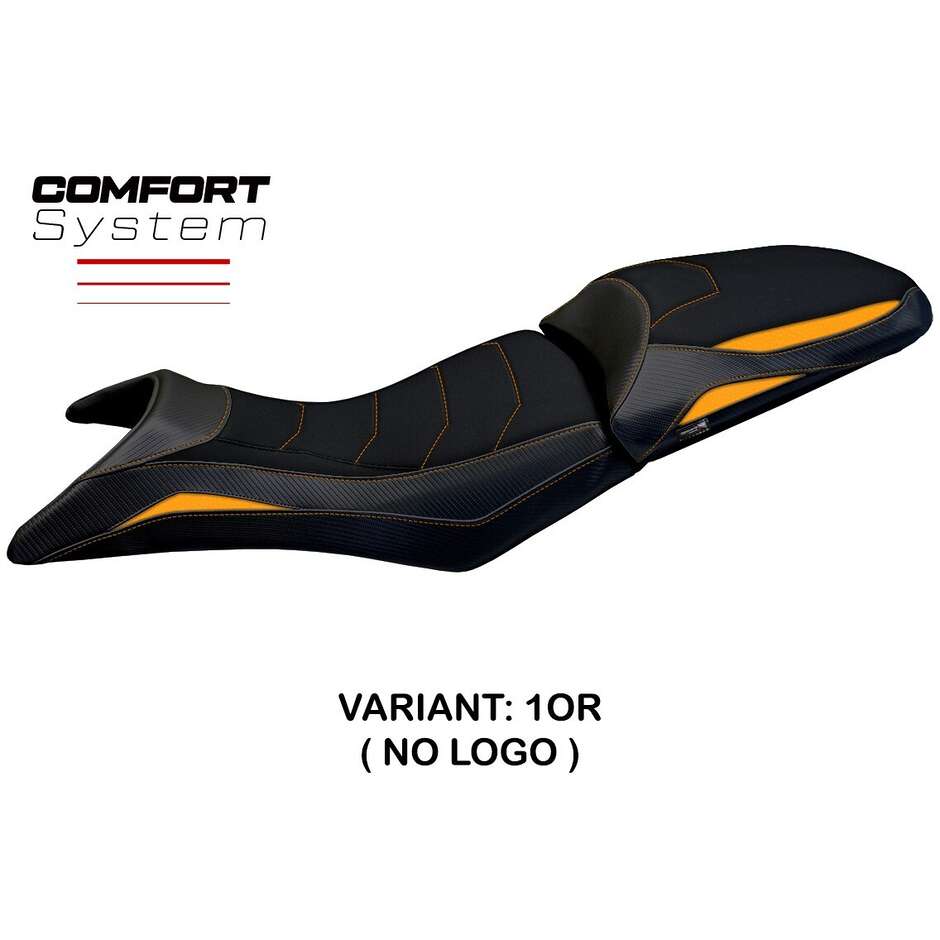 Housse de selle TPZ Italia spécifique pour KTM 790 Adventure (modèles 2019-2025) avec système de confort Milo