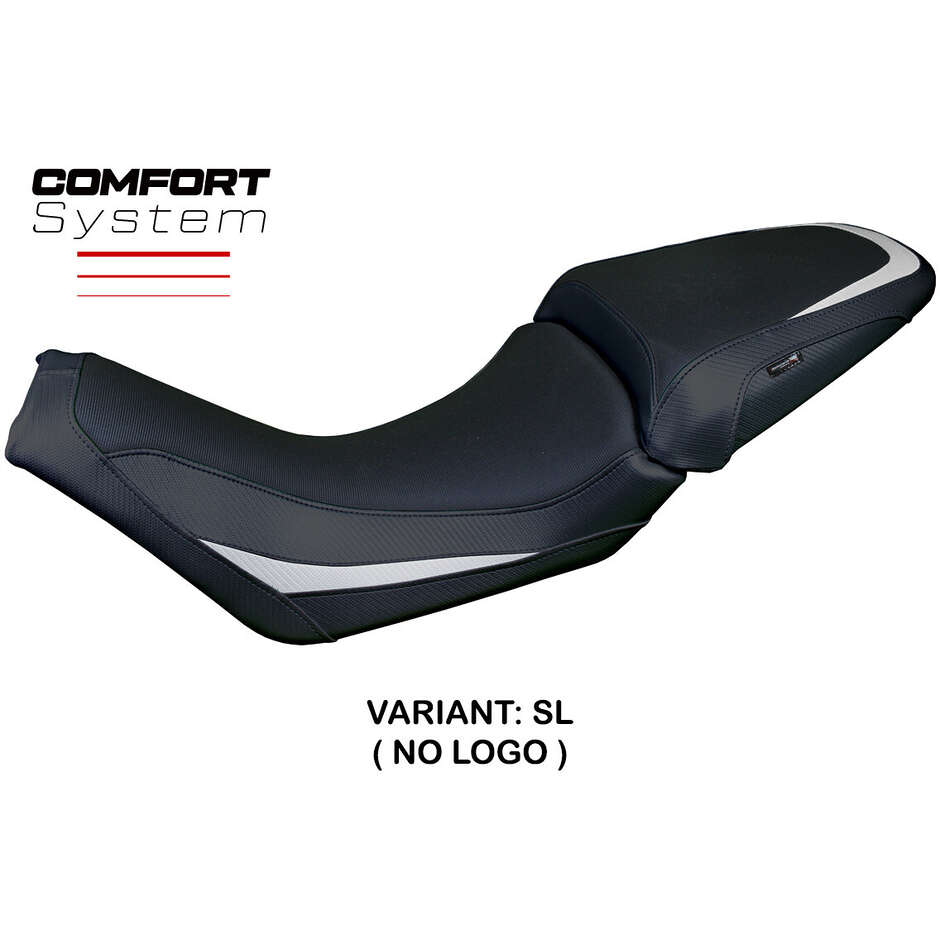 Housse de selle TPZ Italia spécifique pour Moto Guzzi V100 Mandello 2022-2025 modèle Misano Comfort System