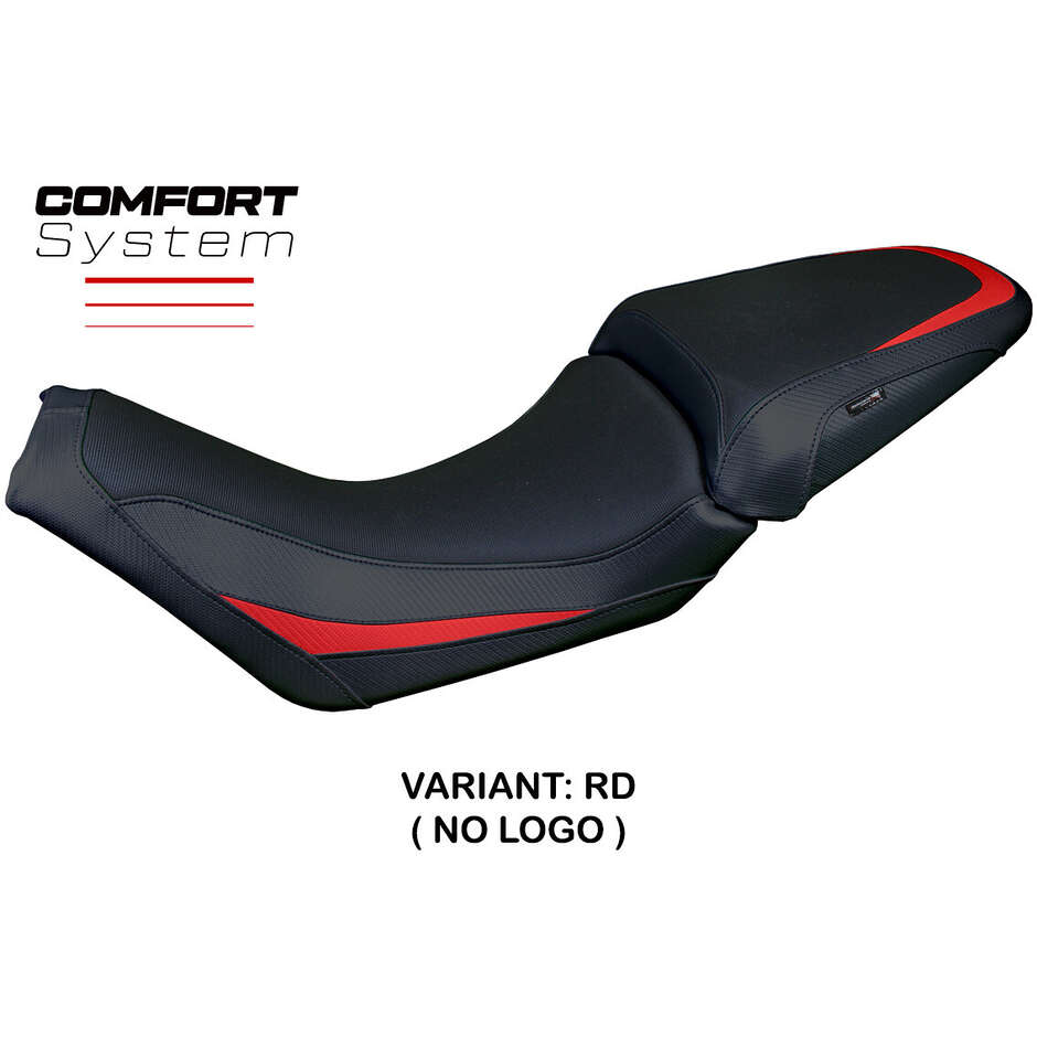 Housse de selle TPZ Italia spécifique pour Moto Guzzi V100 Mandello 2022-2025 modèle Misano Comfort System