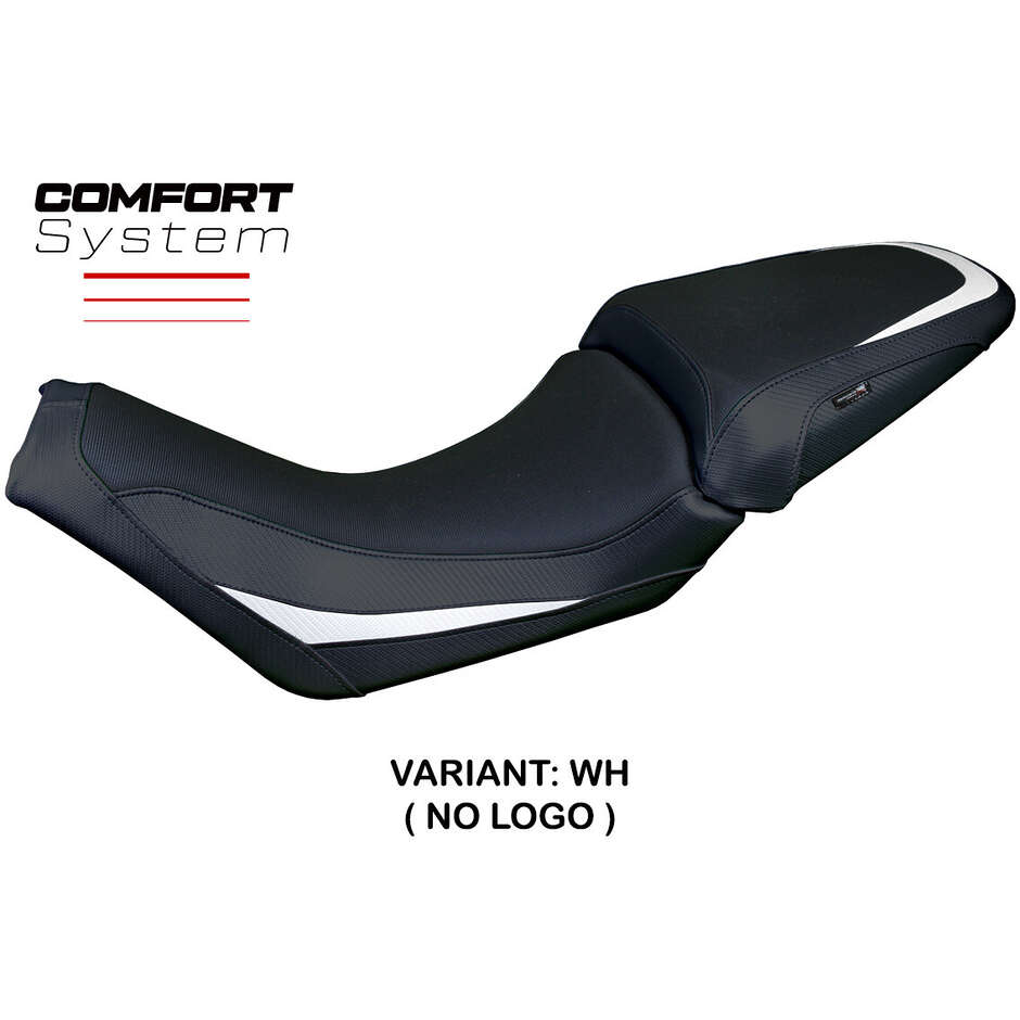 Housse de selle TPZ Italia spécifique pour Moto Guzzi V100 Mandello 2022-2025 modèle Misano Comfort System