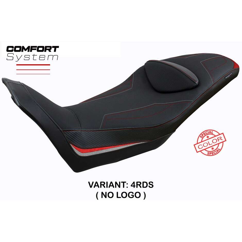 Housse de selle TPZ Italia spécifique pour Moto Guzzi V85 TT (modèles 2019-2025) Everett Comfort System