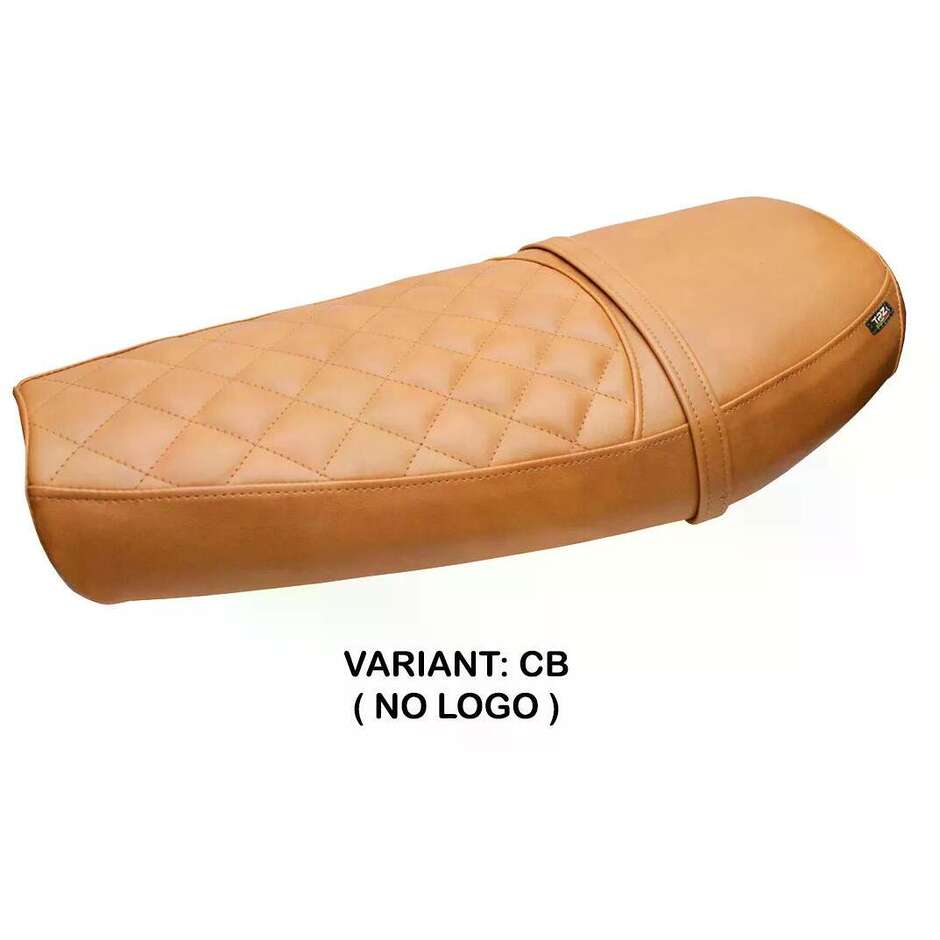 Housse de selle TPZ Italia spécifique pour Moto Guzzi V9 Bobber 2016-2018 modèle Scampia