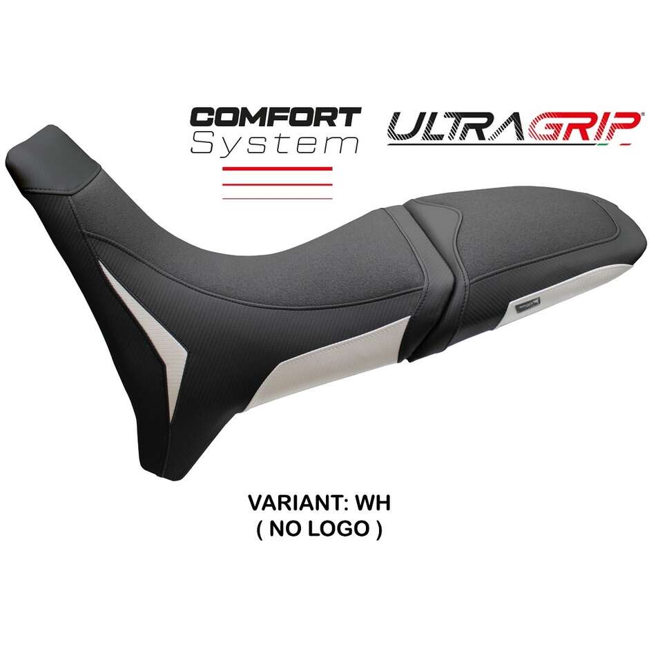 Housse de selle TPZ Italia spécifique pour Moto Morini X-Cape 650 (modèles 2021-2025) avec système de confort Reno Ultragrip