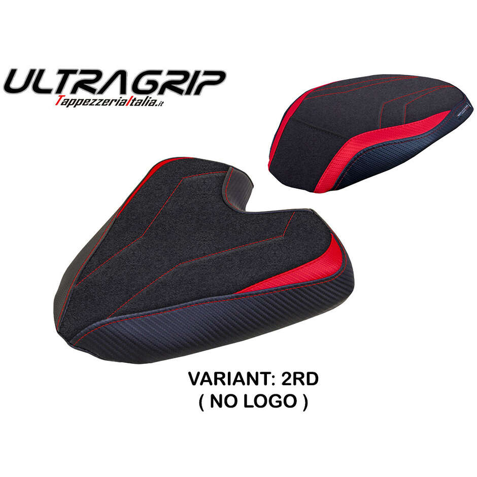 Housse de selle TPZ Italia spécifique pour MV Agusta Brutale 1000 RS (modèles 2021-2025), coloris Ankara Ultragrip