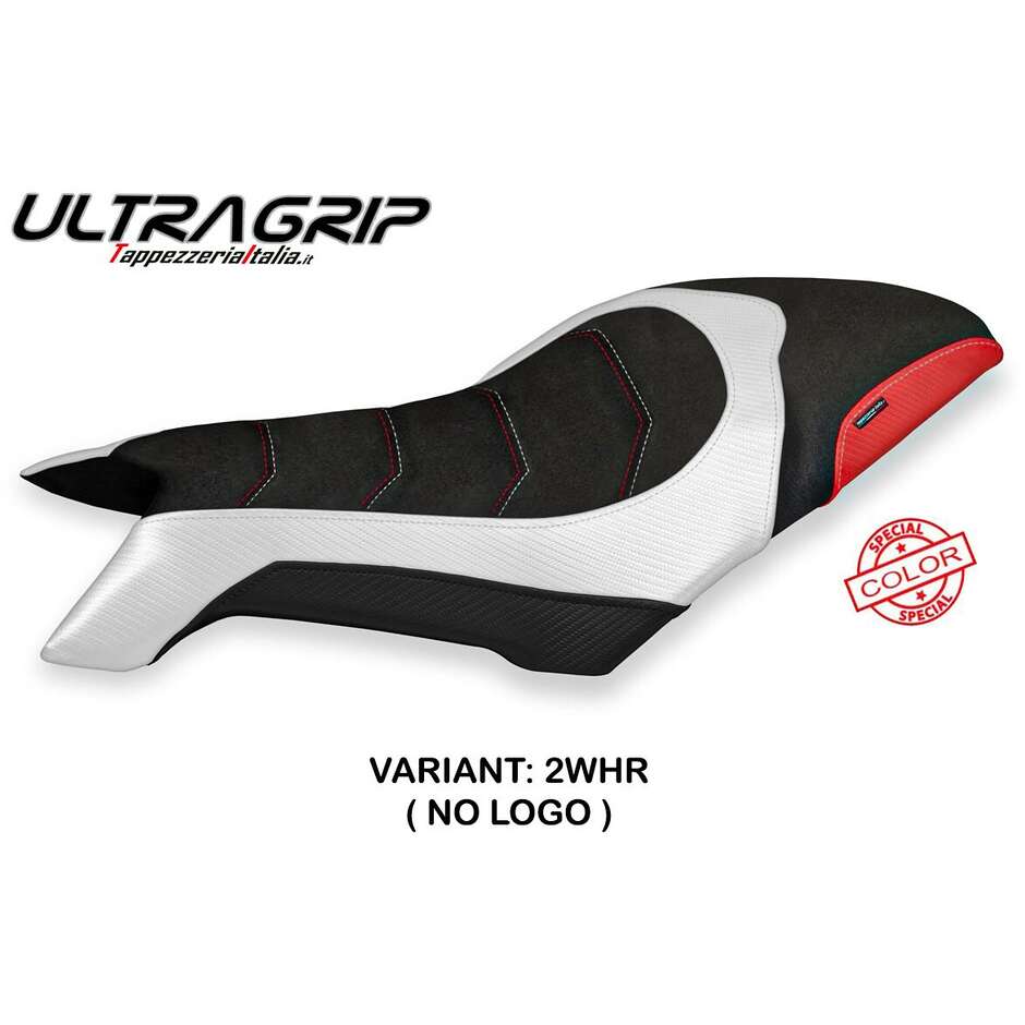 Housse de selle TPZ Italia spécifique pour MV Agusta Dragster 800 (modèles 2019-2025), coloris Svaliava Special Ultragrip