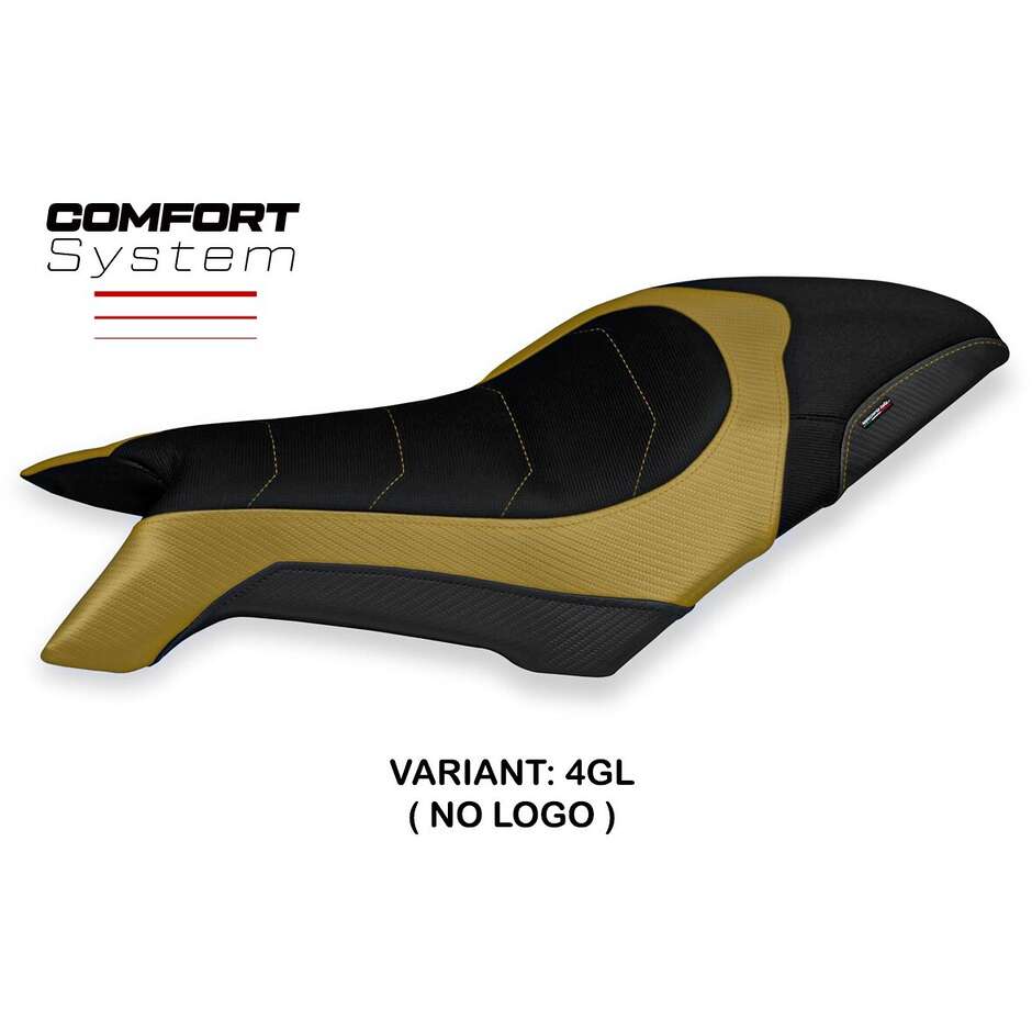 Housse de selle TPZ Italia spécifique pour MV Agusta Dragster 800 (modèles 2019-2025), système Dobrica 2 Comfort.