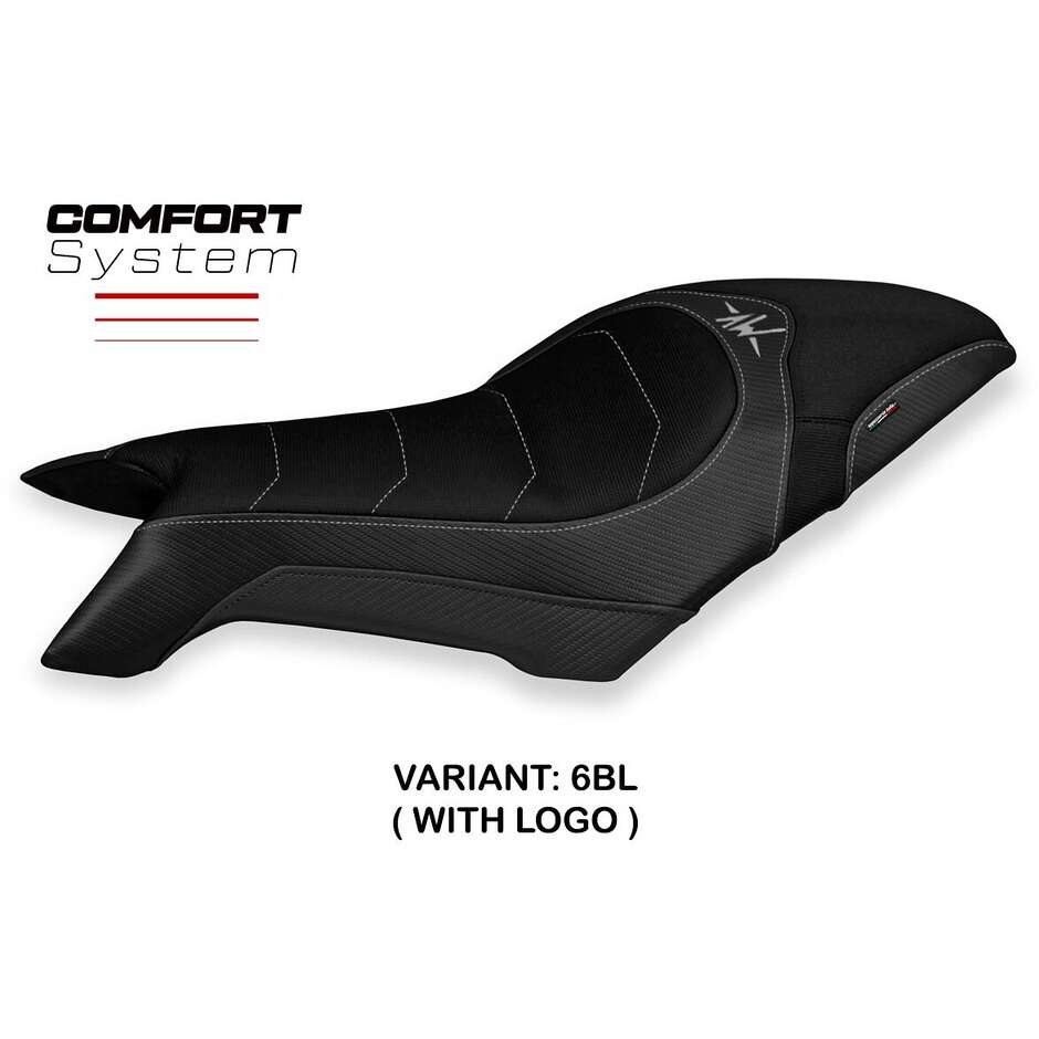 Housse de selle TPZ Italia spécifique pour MV Agusta Dragster 800 (modèles 2019-2025), système Dobrica 2 Comfort.