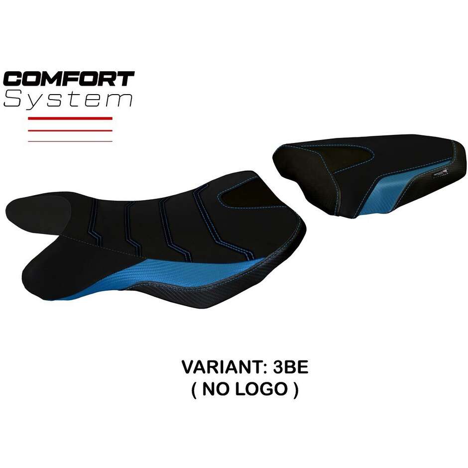 Housse de selle TPZ Italia spécifique pour Suzuki GSR 750 (modèles 2010-2017), système confort Siena 2