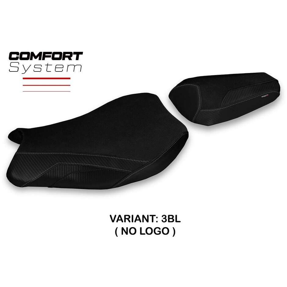 Housse de selle TPZ Italia spécifique pour Suzuki GSX R 1000 2017-2023, modèle Paceco Comfort System