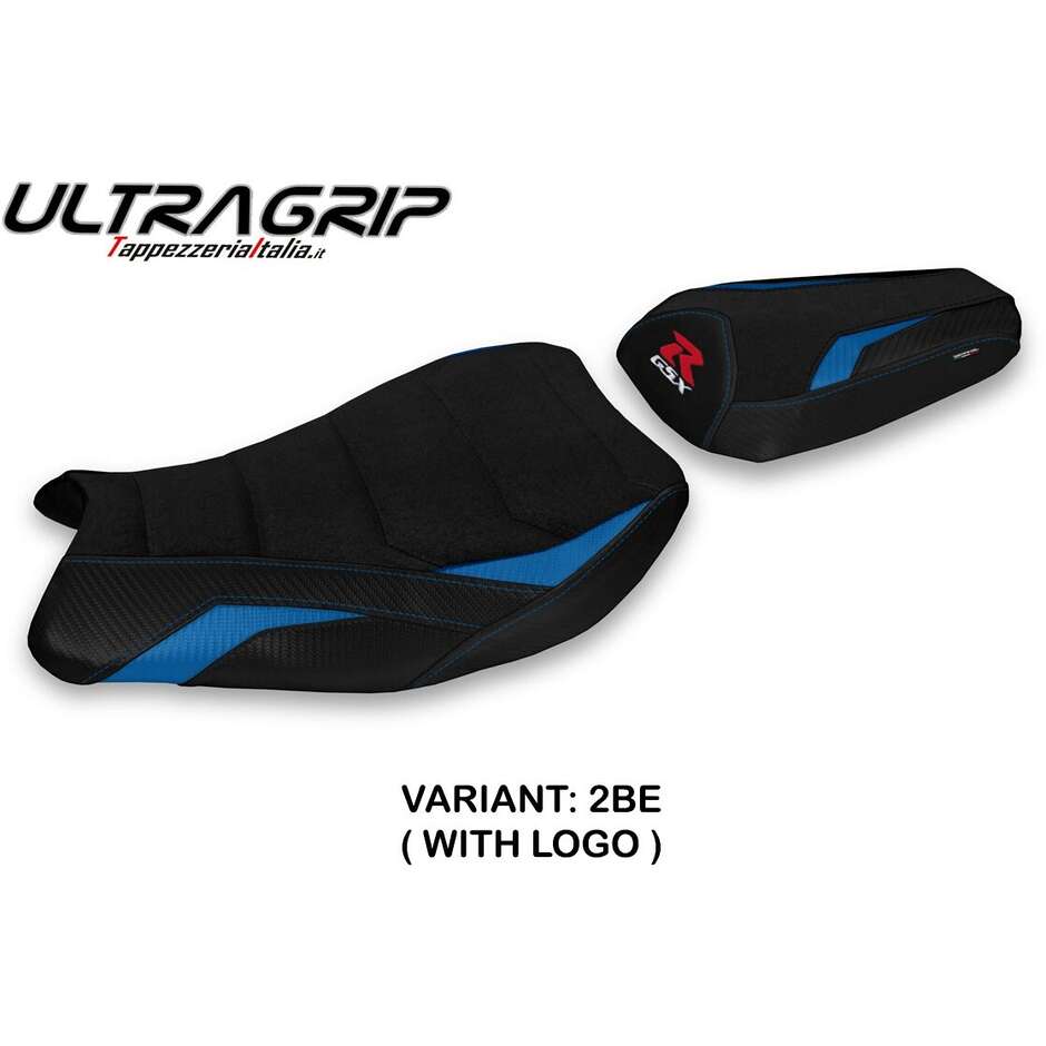 Housse de selle TPZ Italia spécifique pour Suzuki GSX R 1000 (modèles 2017-2023) Isili Ultragrip