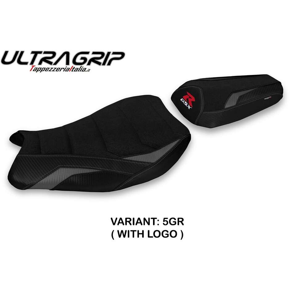 Housse de selle TPZ Italia spécifique pour Suzuki GSX R 1000 (modèles 2017-2023) Isili Ultragrip