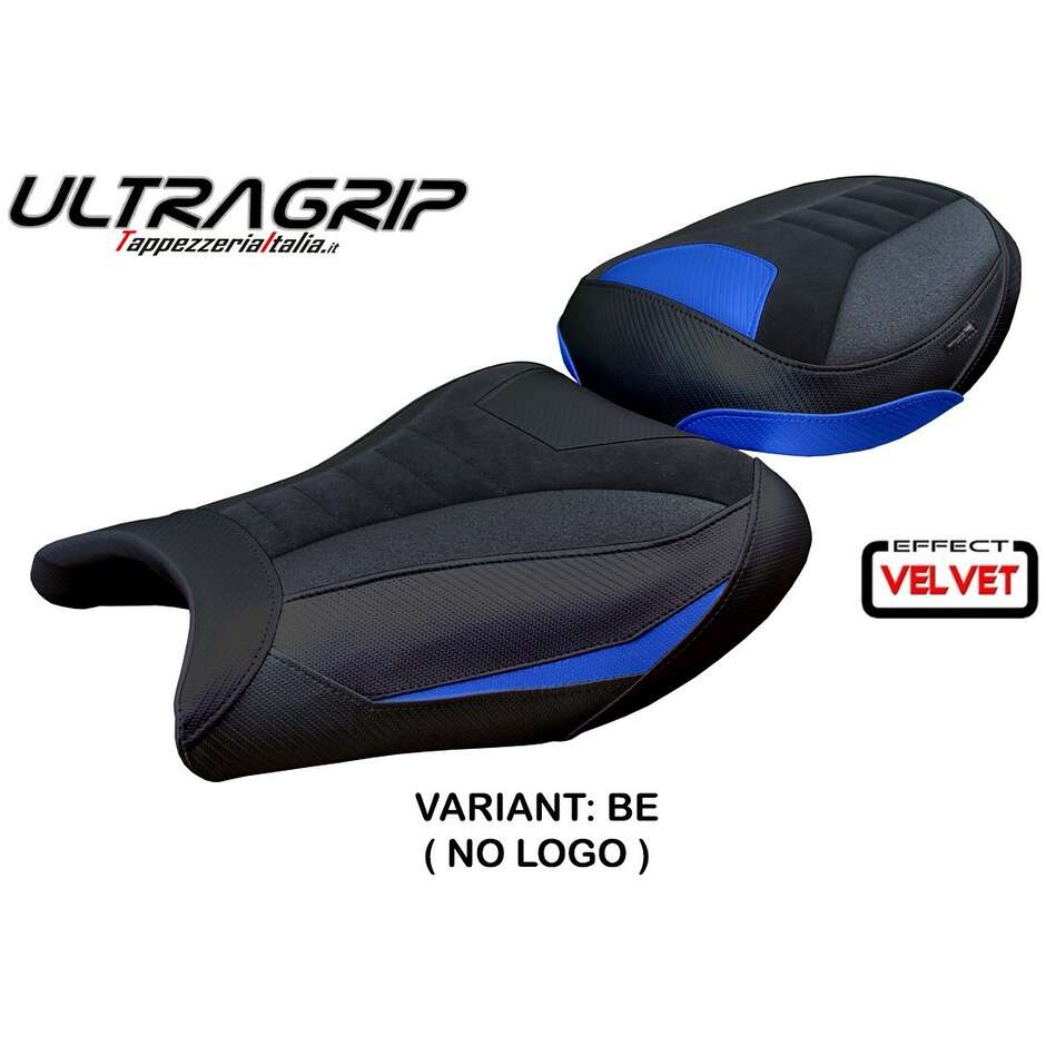 Housse de selle TPZ Italia spécifique pour Suzuki GSX R 1300 Hayabusa (modèles 2008-2020), fabriquée au Japon en velours Ultragrip.