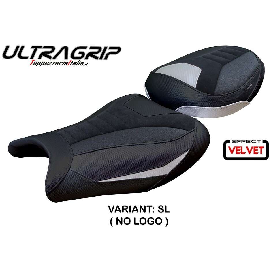 Housse de selle TPZ Italia spécifique pour Suzuki GSX R 1300 Hayabusa (modèles 2008-2020), fabriquée au Japon en velours Ultragrip.