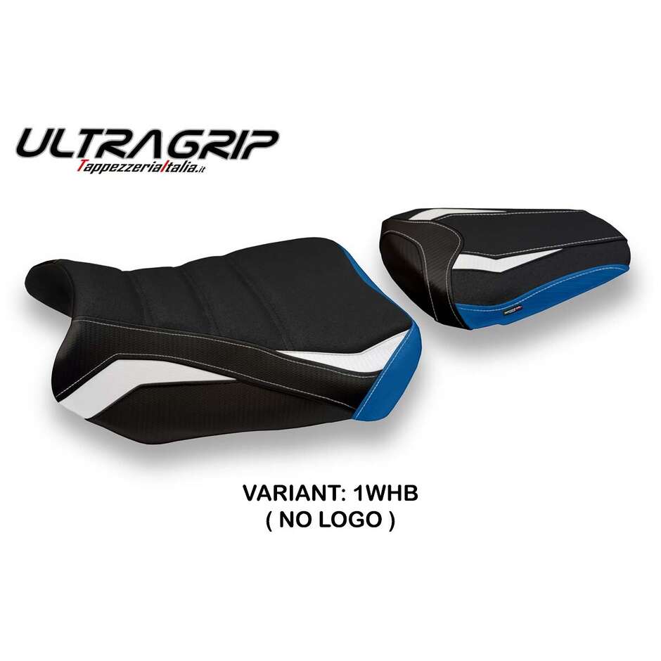 Housse de selle TPZ Italia spécifique pour Suzuki GSX R 600/750 (modèles 2011-2023), coloris Tefäl spécial, revêtement Ultragrip