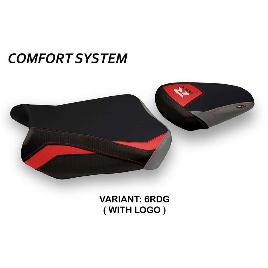 Housse de selle TPZ Italia spécifique pour Suzuki GSX R 600/750 (modèles 2011-2023), coloris Teheran, système confort