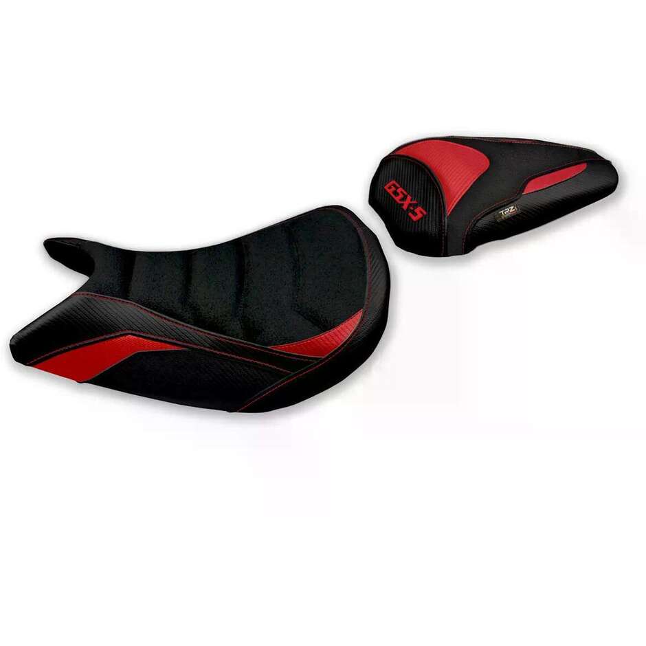 Housse de selle TPZ Italia spécifique pour Suzuki GSX S 1000 2021-2025, modèle Lindi Ultragrip
