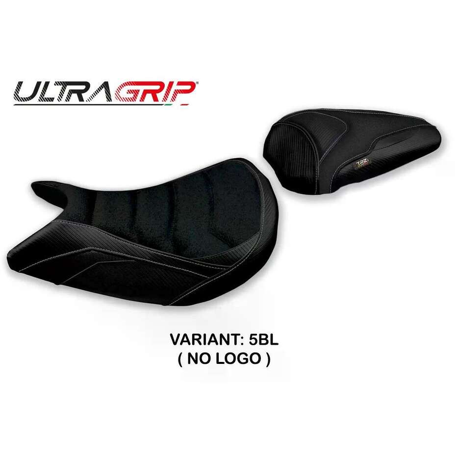 Housse de selle TPZ Italia spécifique pour Suzuki GSX S 1000 2021-2025, modèle Lindi Ultragrip