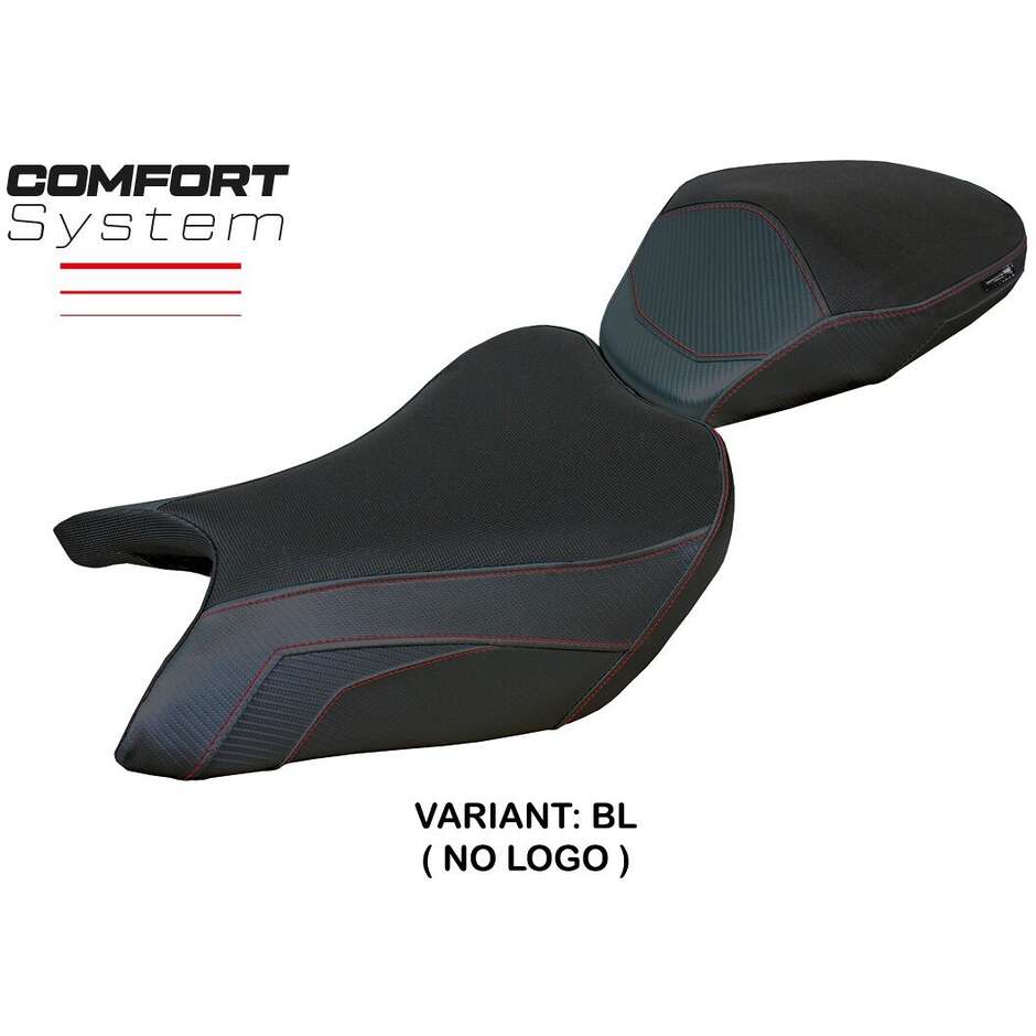 Housse de selle TPZ Italia spécifique pour Suzuki GSX S 1000 GX modèle 2024-2025, système de confort Bahrain
