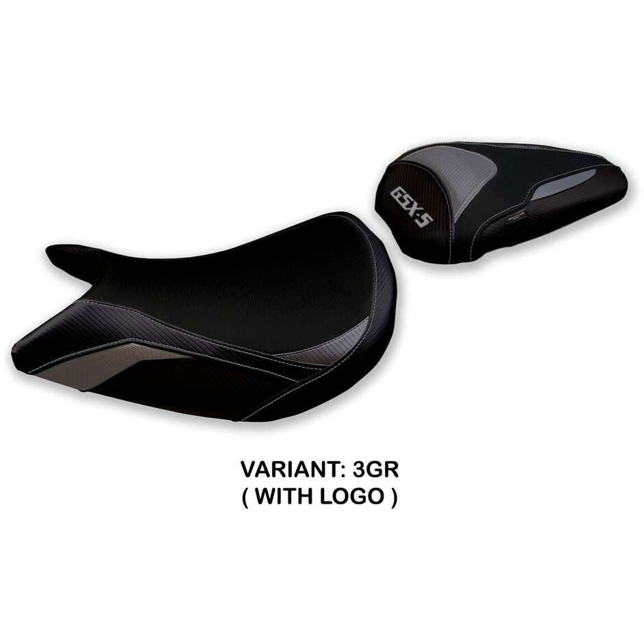 Housse de selle TPZ Italia spécifique pour Suzuki GSX S 1000 (modèles 2015-2020).