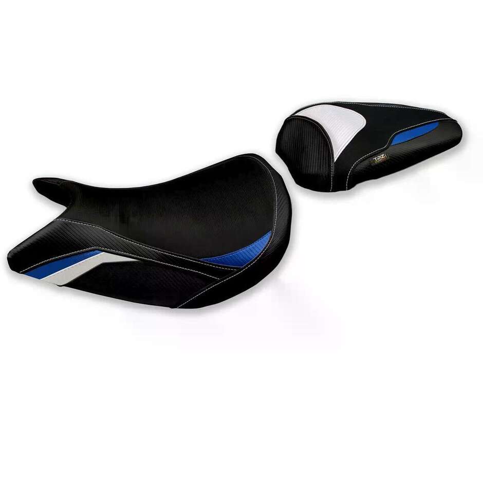 Housse de selle TPZ Italia spécifique pour Suzuki GSX S 1000 (modèles 2021-2025), coloris Lindi spécial