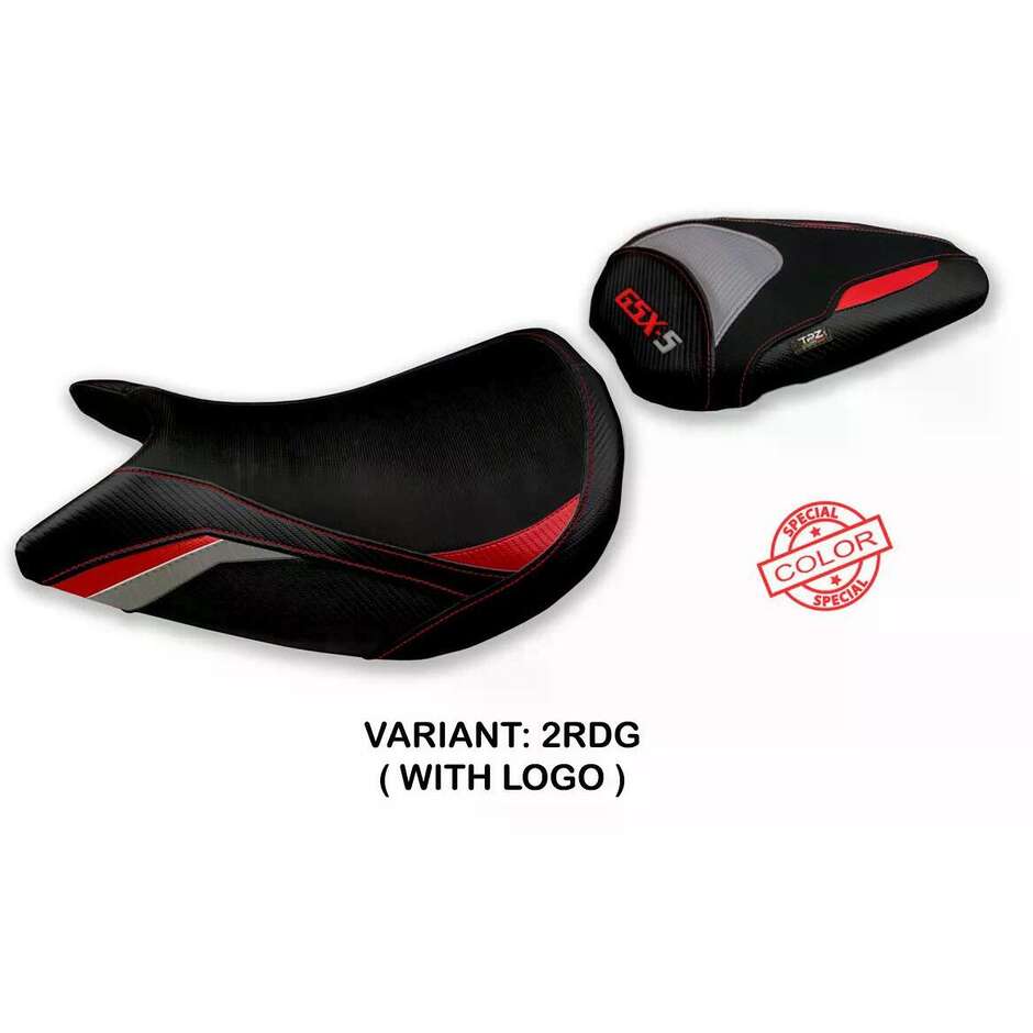 Housse de selle TPZ Italia spécifique pour Suzuki GSX S 1000 (modèles 2021-2025), coloris Lindi spécial