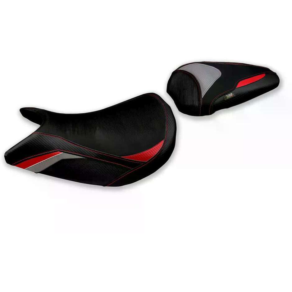 Housse de selle TPZ Italia spécifique pour Suzuki GSX S 1000 (modèles 2021-2025), coloris Lindi spécial