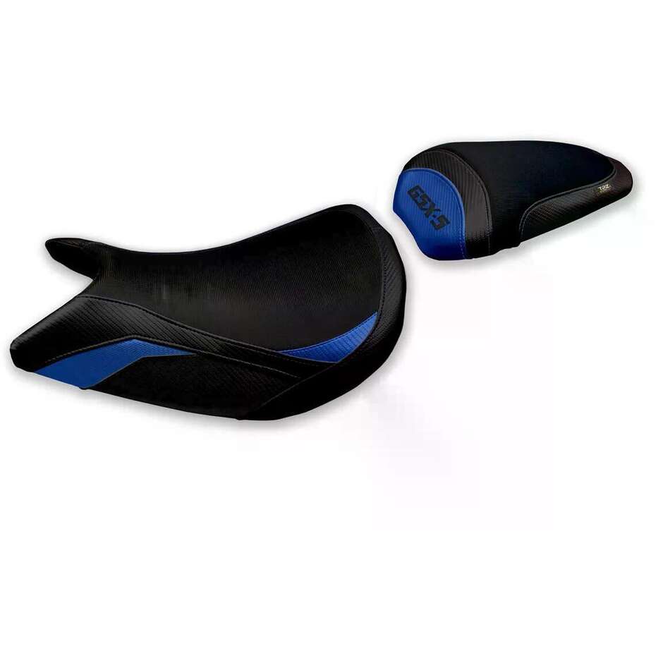 Housse de selle TPZ Italia spécifique pour Suzuki GSX S 1000 (modèles 2021-2025) - Système de confort Lindi