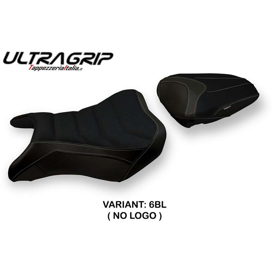 Housse de selle TPZ Italia spécifique pour Suzuki GSX S 750 (modèles 2017-2021), Kyoto 2 Ultragrip