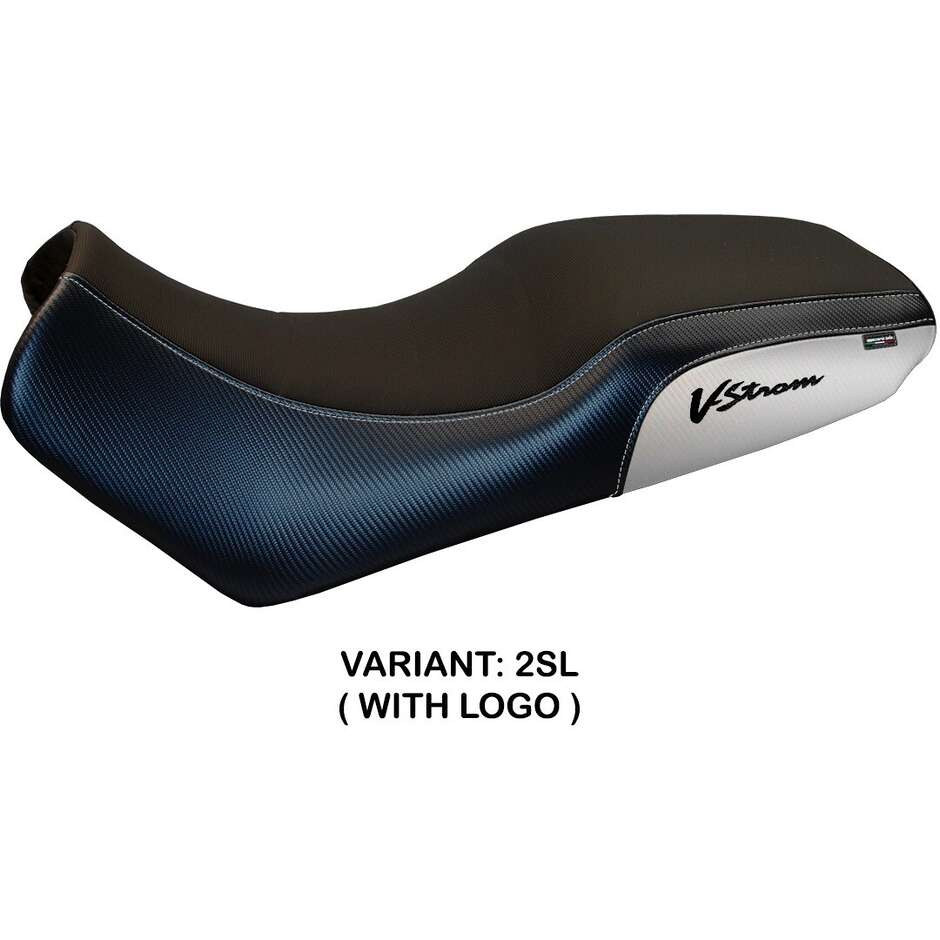 Housse de selle TPZ Italia spécifique pour Suzuki V-Strom 1000 DL 2002 - 2008, modèle Melito
