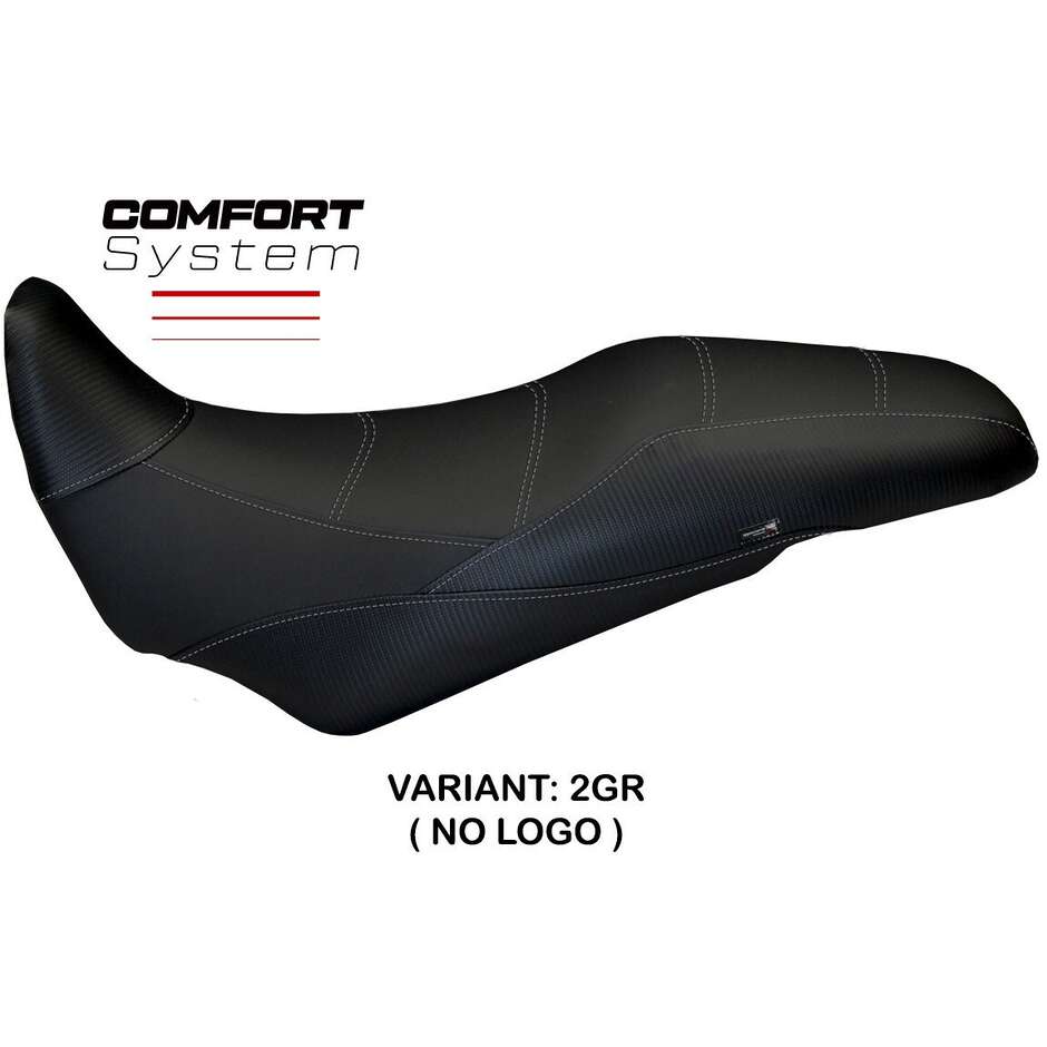 Housse de selle TPZ Italia spécifique pour Suzuki V-Strom 1000 (modèles 2014-2019), système de confort Agrigento
