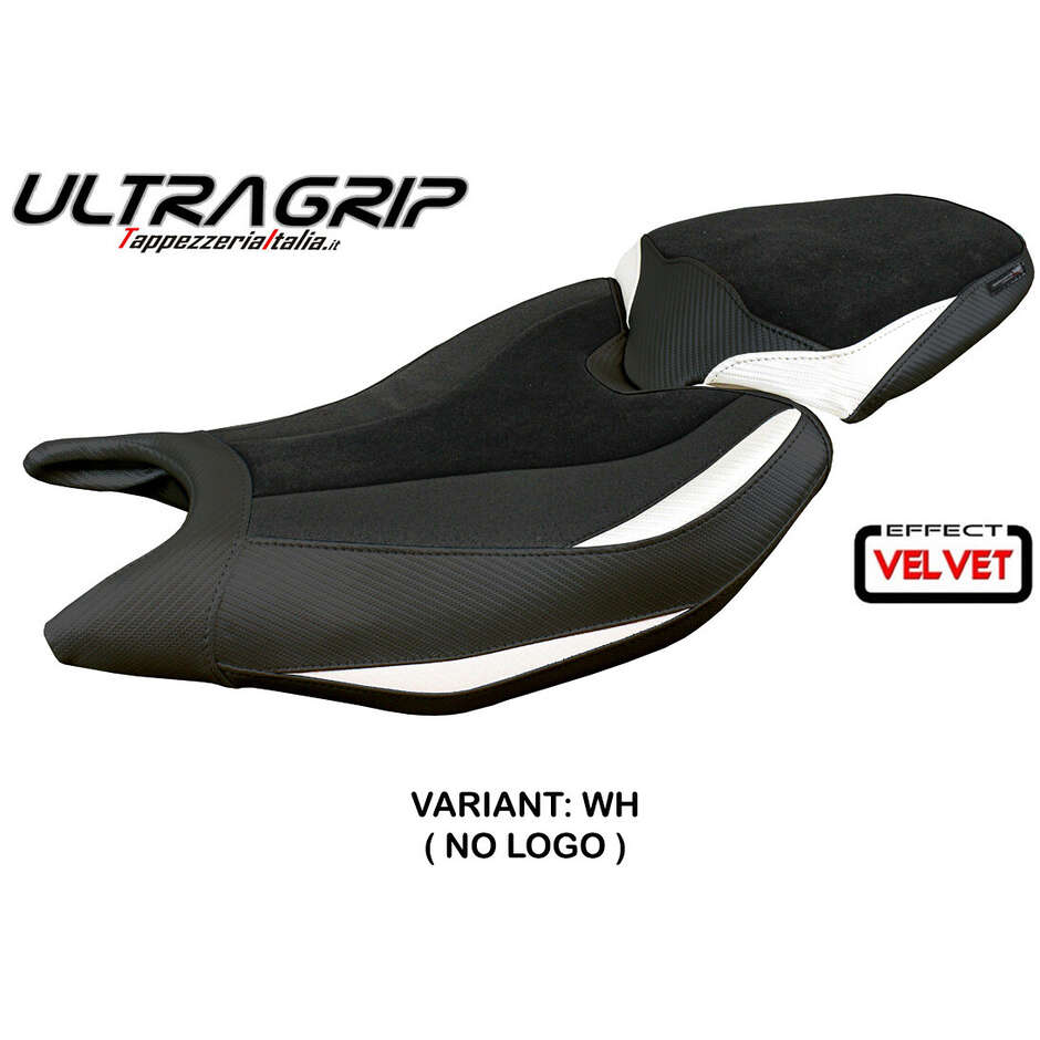 Housse de selle TPZ Italia spécifique pour Triumph Daytona 660 (modèles 2024-2025), en velours Reims Ultragrip