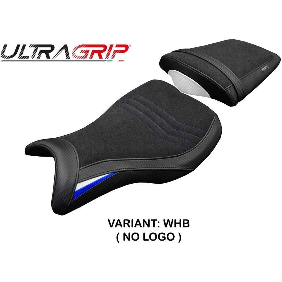 Housse de selle TPZ Italia spécifique pour Triumph Daytona 675R (modèles 2006-2012), revêtement Ripley Ultragrip