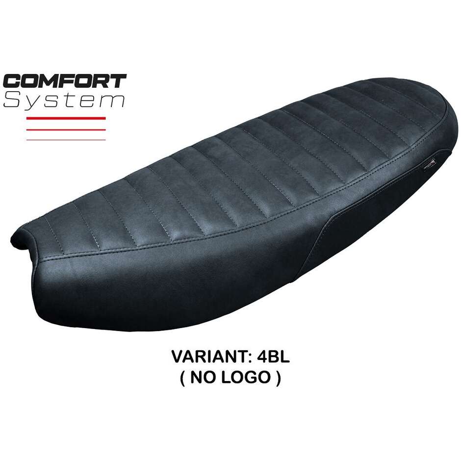 Housse de selle TPZ Italia spécifique pour Triumph Scrambler 1200 (modèles 2019-2025) - Système de confort de coque