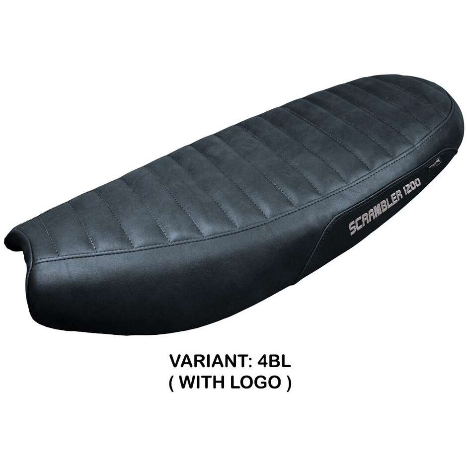 Housse de selle TPZ Italia spécifique pour Triumph Scrambler 1200 (modèles 2019-2025).