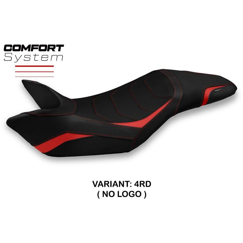 Housse de selle TPZ Italia spécifique pour Triumph Speed Triple (modèles 2011-2015) avec système confort Ghibellina 1